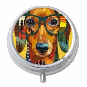 Dachshund Pill Box 🐾 Doxie Wiener